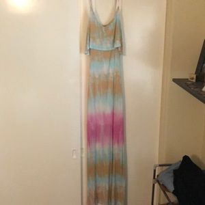 Sherbet maxi dress